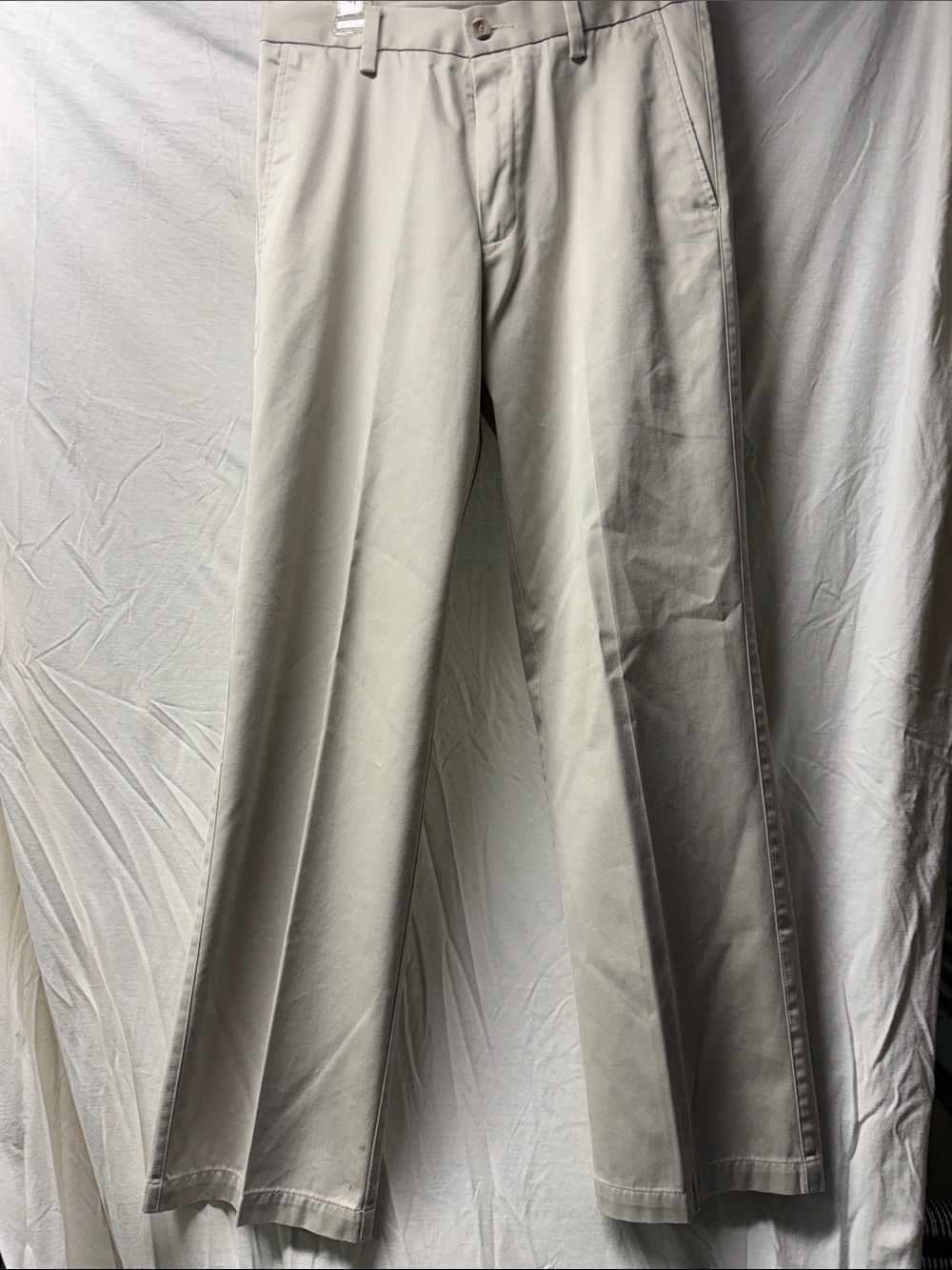Dockers D2 Straight Fit Khaki Pants with Orange Trim Accents